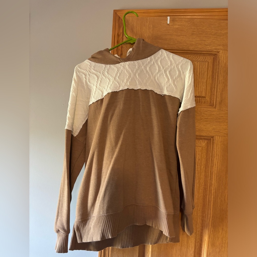 Tan Maurice’s Hooded Sweatshirt